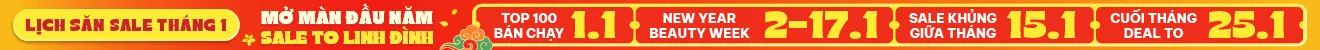 Lịch Săn Sale Tháng 1